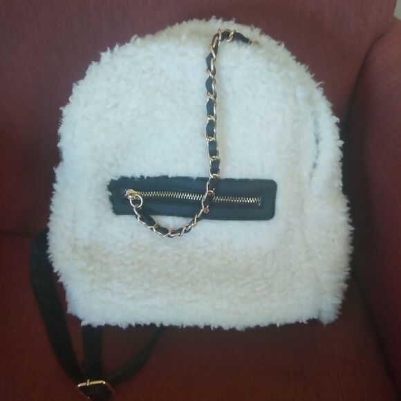 Forever 21 Handbags - Sherpa backpack  
